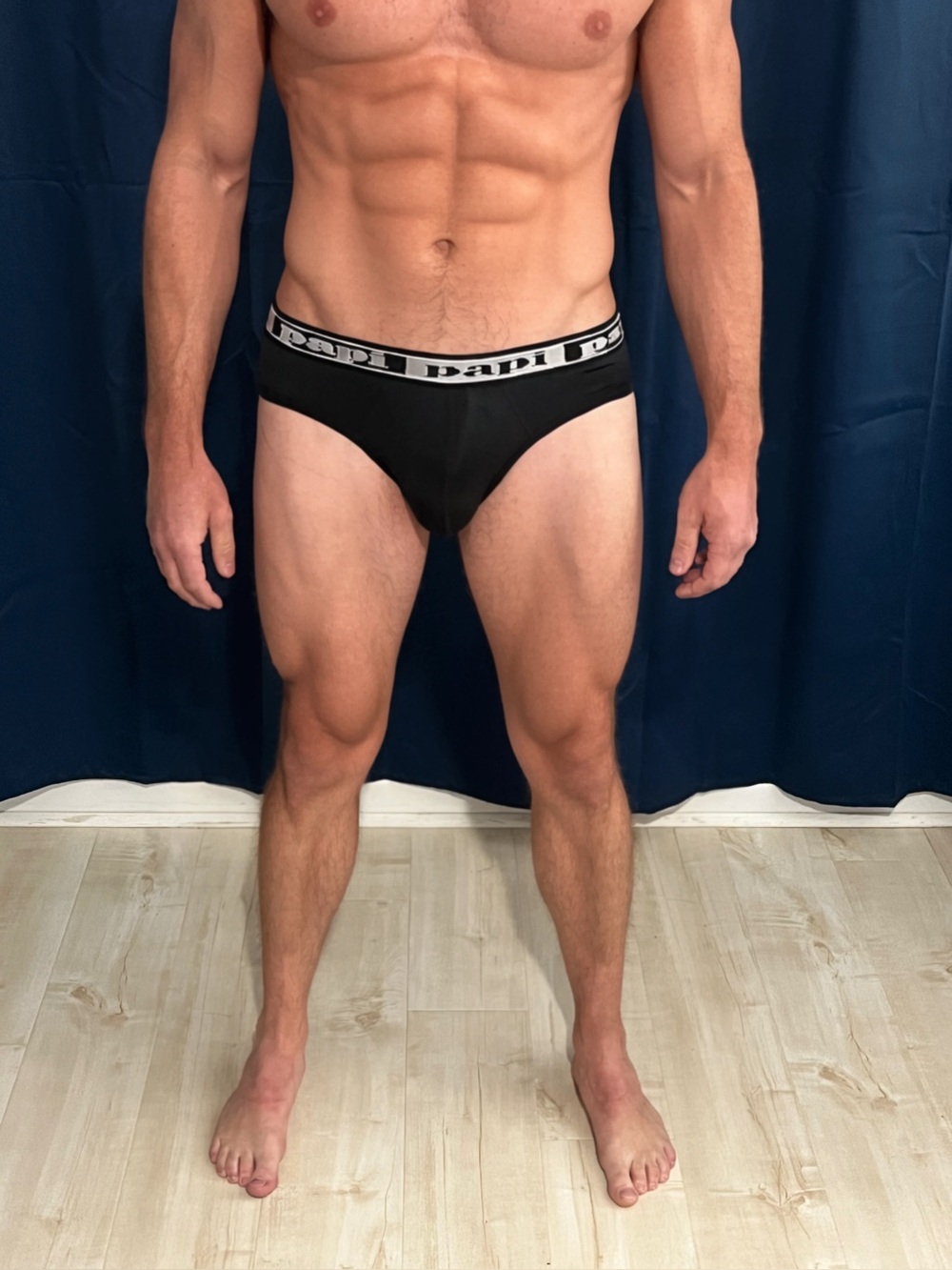 Men's Papi black Brief Small